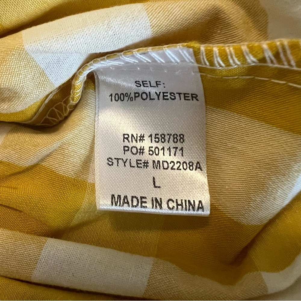 Yellow Gingham Ruffle Dress - Picture 8 of 11